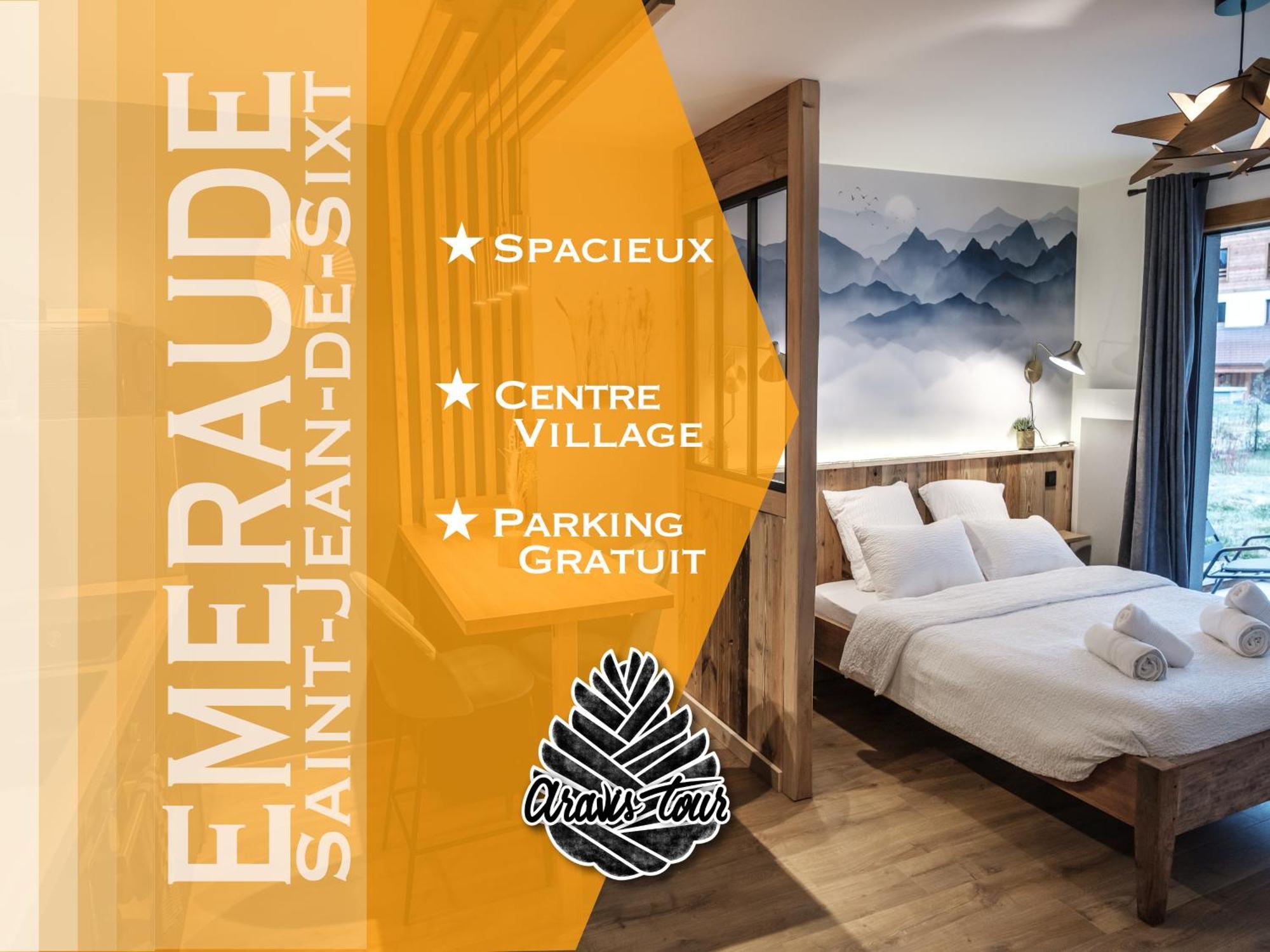 Residence Emeraude - Centre Village - Aravistour Saint-Jean-de-Sixt Exterior photo